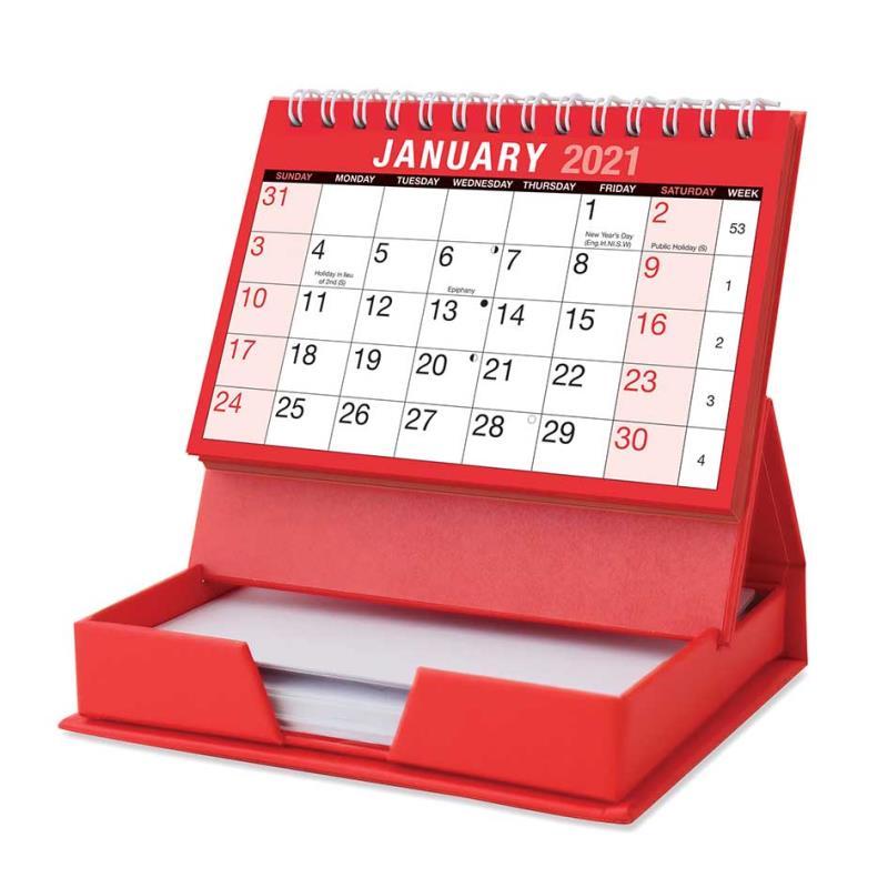 2021 Tear Off Month to View Desktop Calendar