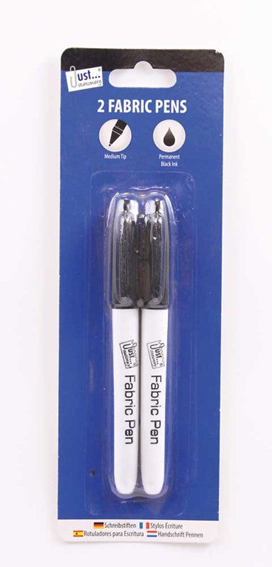 2 permanent Fabric Marker Pens
