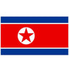N.korea Flag 5ft X 3ft