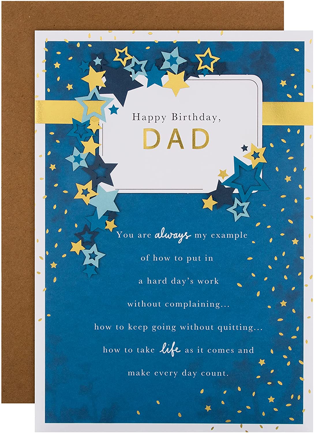 Happy Birthday Wrapping Paper & Tags Blue For Him – Evercarts