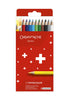 Box of 12 Swisscolor Permanent Colours Pencils in Cardboard Box