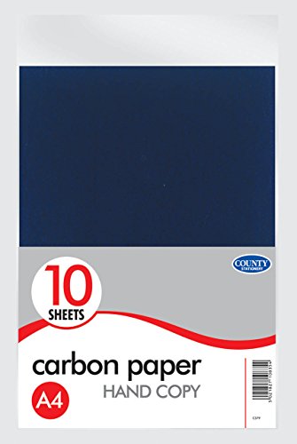 Pack of 10 Sheets A4 Black Carbon Paper by Premier Office – Evercarts