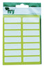 Pack of 98 White 12x38mm Rectangular Labels