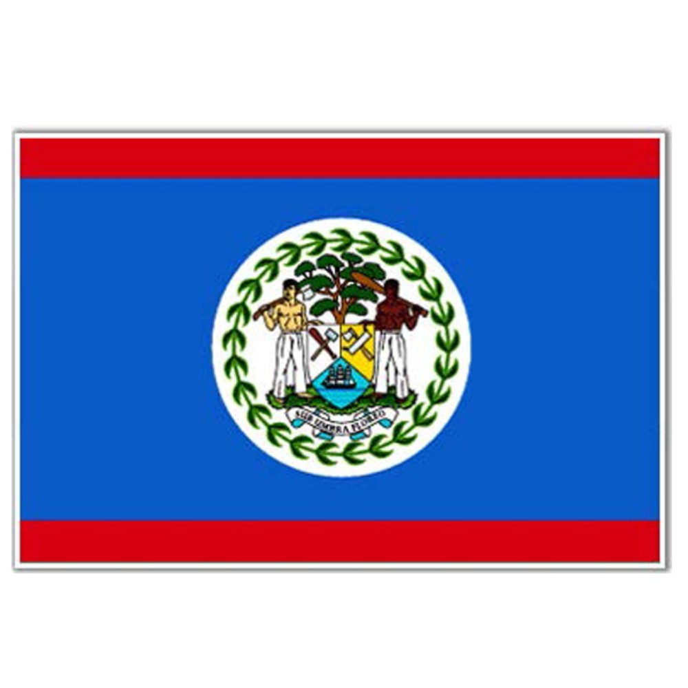 Belize Flag 5ft X 3ft