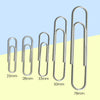 Pack of 100 25mm Nickel Silver Paper Clips