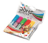 Pack of 6 Doms Glitter Tubes - Assorted