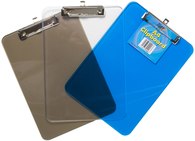 A4 Translucent Coloured Tint Clipboards