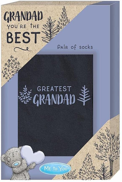 Me To You Bear Greatest Grandad Socks