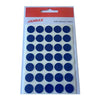Pack of 140 Blue 13mm Round Labels - Stickers