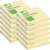Q-Connect Quick Notes 76 x 76mm Yellow (Pack of 12) KF10502
