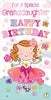 For a Special Granddaughter Little Girl Design Birthday Luxury Gift Money Wallet Card