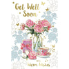 Get Well Soon With Warm Wishes Celebrity Style Greeting Card